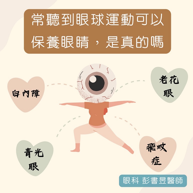 台中長安醫院眼科衛教 - 眼球運動，可以保護眼睛嗎 (第 1 頁)